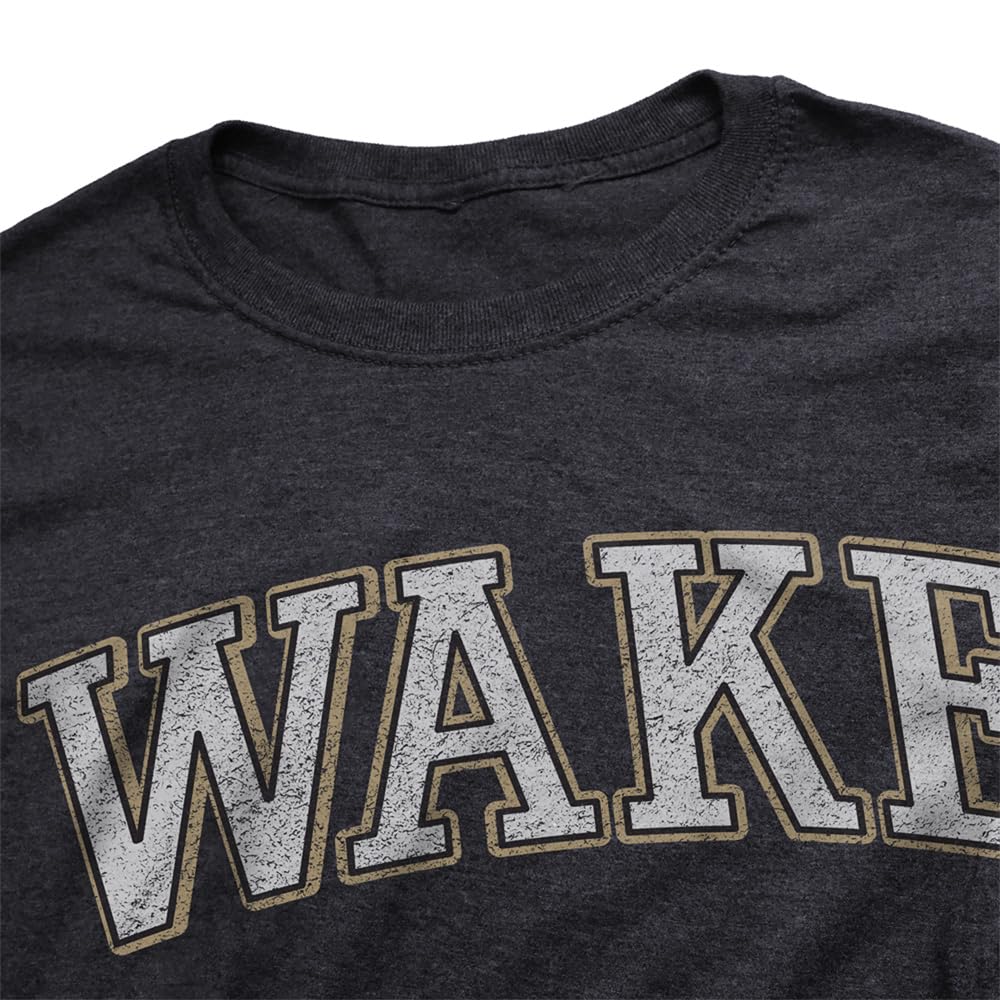 Wake Forest University Demon Deacons Distressed School Name